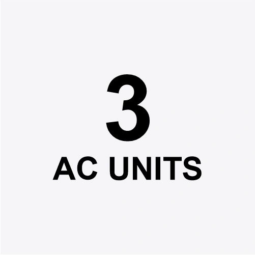 3 AC UNITS