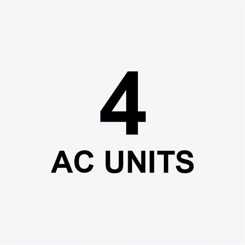 4 AC UNITS