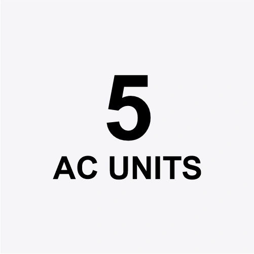 5 AC UNITS